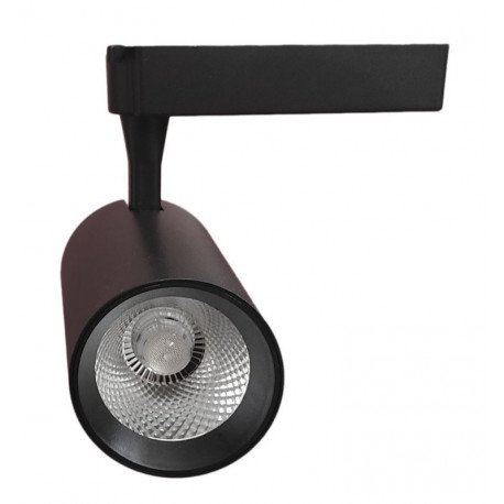Led schijnwerper PARMA 30W voor 1-fase rail CCT CRI+92 48° zwart