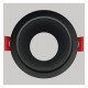 LED High Bay Circular Swivel Trim GU10-MR16 Outdoor Black Oculus
