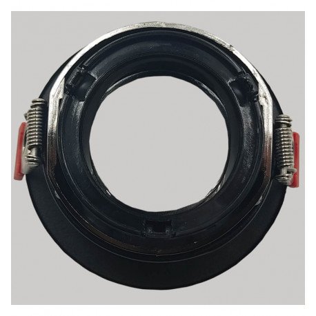 LED High Bay Circular Swivel Trim GU10-MR16 Outdoor Black Oculus