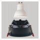 Aro circular basculante GU10-MR16 exterior negro Oculus