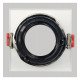 Aro cuadrado basculante GU10-MR16 exterior blanco