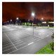 Montagebeugel voor led-schijnwerpers op led-straatverlichting kolom 1-2