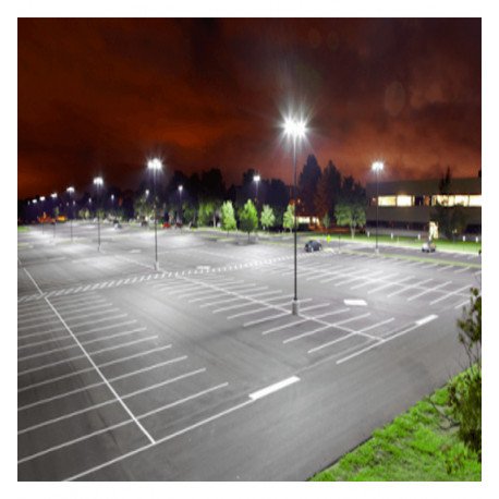 Montagebeugel voor led-schijnwerpers op led-straatverlichting kolom 1-2
