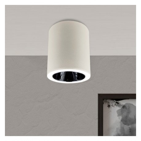 Wand-/plafondlamp led kantelbaar Oculus GU10-MR16 buiten wit