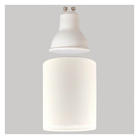 Wand-/plafondlamp led kantelbaar Oculus GU10-MR16 buiten wit