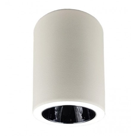 Wand-/plafondlamp led kantelbaar Oculus GU10-MR16 buiten wit