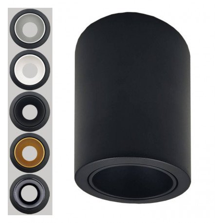 Wandlamp/armatuur led kantelbaar Oculus GU10-MR16 buiten zwart