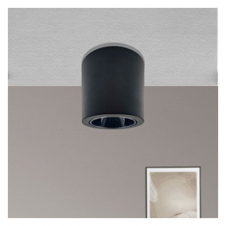 Wandlamp/armatuur led kantelbaar Oculus GU10-MR16 buiten zwart
