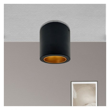 Wandlamp/armatuur led kantelbaar Oculus GU10-MR16 buiten zwart