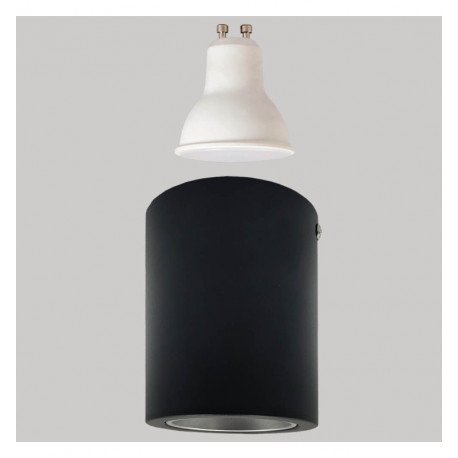 Wandlamp/armatuur led kantelbaar Oculus GU10-MR16 buiten zwart