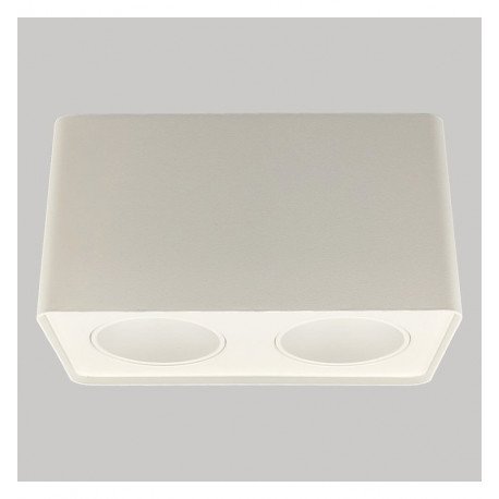 Dubbele kantelbare LED-wandlamp GU10-MR16 voor buiten wit