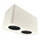LED Wall Light Double Swivel GU10-MR16 Outdoor White