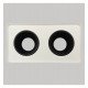 Dubbele kantelbare LED-wandlamp GU10-MR16 voor buiten wit