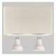 LED Wall Light Double Swivel GU10-MR16 Outdoor White