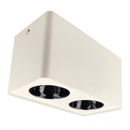 Dubbele kantelbare LED-wandlamp GU10-MR16 voor buiten wit
