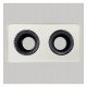 LED Wall Light Double Swivel GU10-MR16 Outdoor White