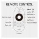 LED TRIAC 220V RF Push Dimmer Regulator Kit 2.4GHz Remote