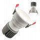 LED Downlight 15W Tilting Oculus White CRI+92 UGR13