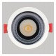 LED Downlight 15W Tilting Oculus White CRI+92 UGR13