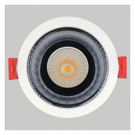 Inbouw downlight led 15W kantelbaar Oculus wit CRI+92 UGR13