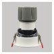 LED Downlight 15W Tilting Oculus White CRI+92 UGR13