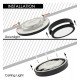 LED Downlight Circular BONN Black 2W-8W 5CCT IP44