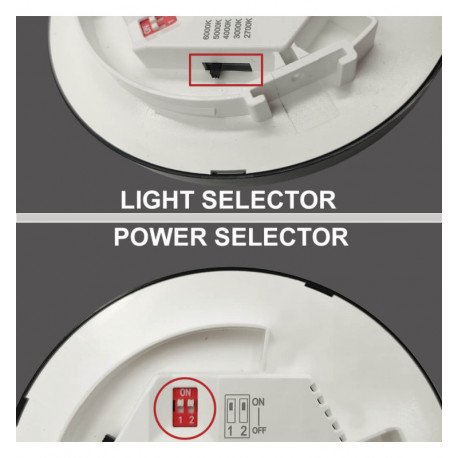 Downlight LED circular BONN 8W ajustable 5CCT IP44