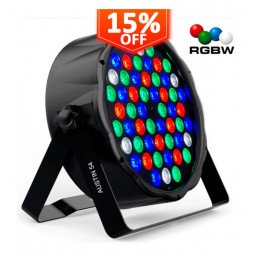 LED PAR schijnwerper 54W RGBW DMX voor shows met geluid