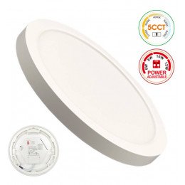 LED Downlight Circular BONN 12W Adjustable 5CCT IP44