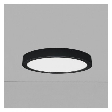 Downlight LED cirkelvormig BONN zwart 18W dimbaar 5CCT IP44