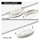 Downlight LED cirkel BONN IP44 18W dimbaar in vermogen 5CCT