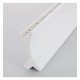 Led-moldingset polystyreen Curve dubbele lichtlijn 2 m