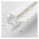 Ledstrip sierlijst polystyreen dubbele boog licht 2 m