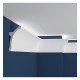 Elips LED-moldure van polystyreen (2 m) voor indirecte verlichting