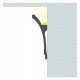 Elips LED-moldure van polystyreen (2 m) voor indirecte verlichting
