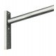 Steun led-straatverlichting 100 cm gegalvaniseerd staal
