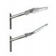 Steun led-straatverlichting 100 cm gegalvaniseerd staal