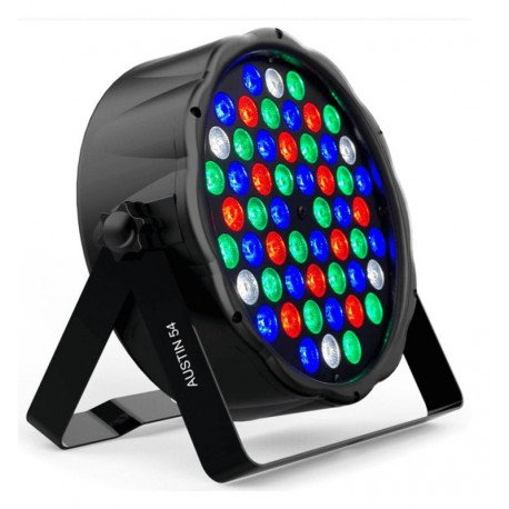 LED PAR schijnwerper 54W RGBW DMX voor shows met geluid