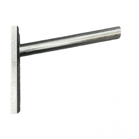 Soporte farola LED acero galvanizado 100cm para columna y pared