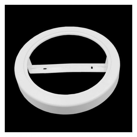 Inbouwadapter aro voor slim ledpaneel aan plafond-opbouw Ø225 mm