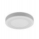 Inbouwadapter aro voor slim ledpaneel aan plafond-opbouw Ø225 mm