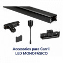 Accesorios para Carril LED MONOFÁSICO